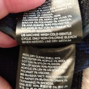 H&M Divided Heavyweight Plaid Shacket Jacket-Size Small